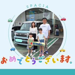 スペーシア納車しました☆